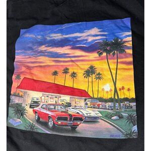 IN-N-OUT Burger California Black Short Sleeve Tee Size Large